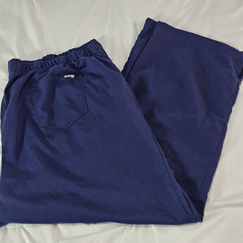 Greys Anatomy 4XL Navy scrub pants EUC
